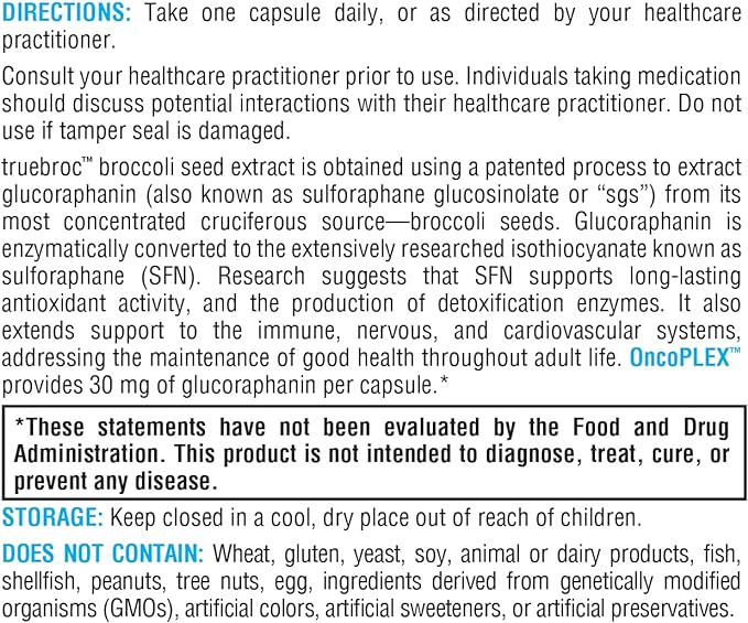 OncoPLEX™ 30 Capsules