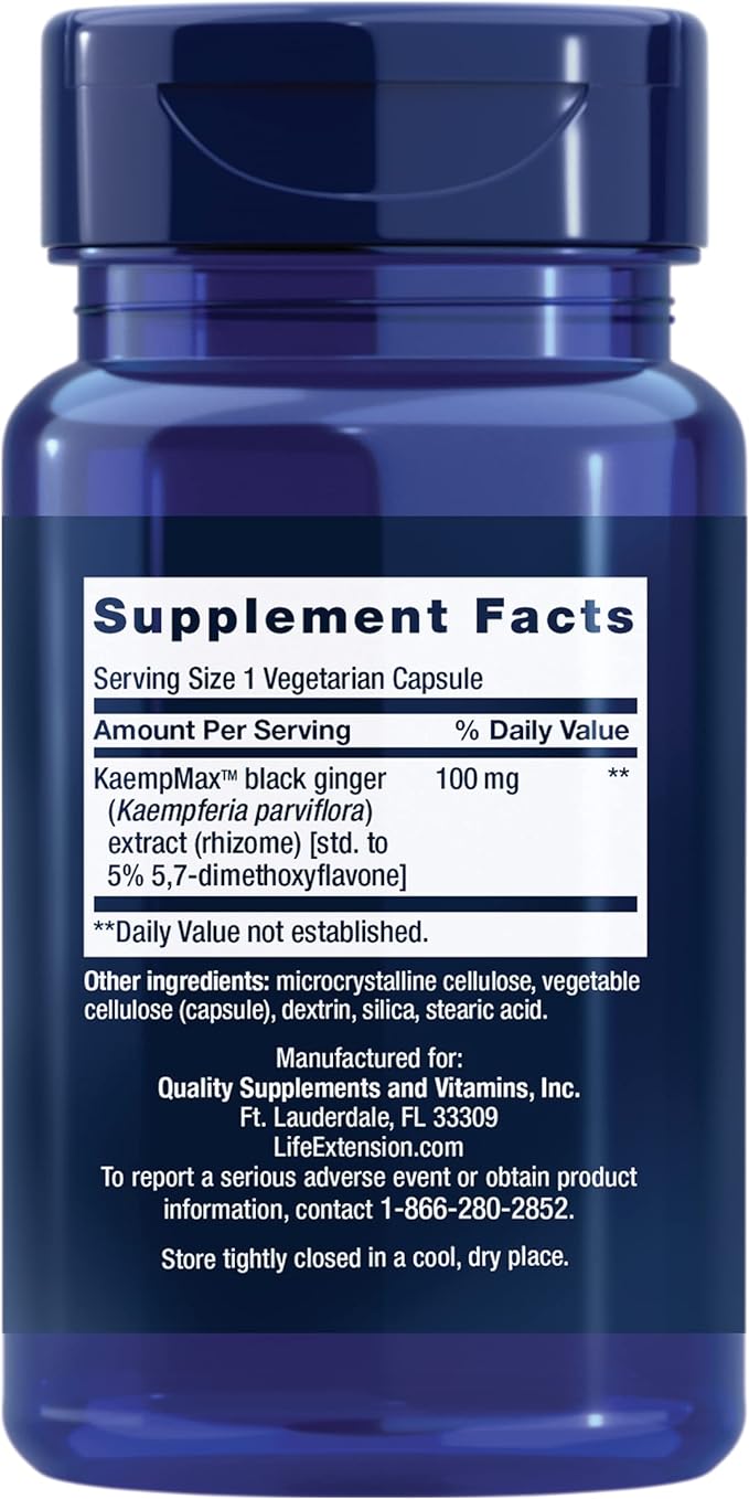 Male Vascular Sexual Support 30 Capsules