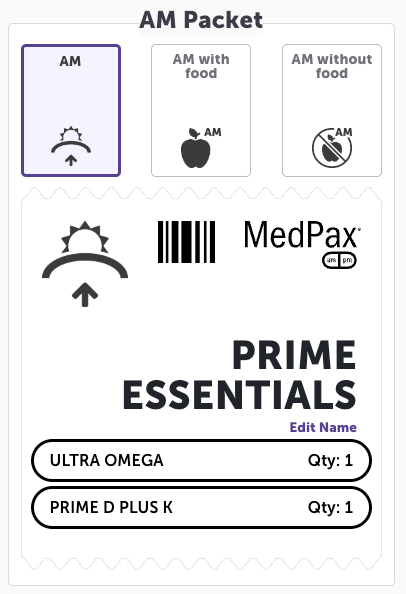 PRIME ESSENTIALS PACK