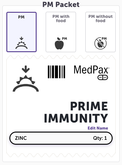 PRIME IMMUNITY PACK