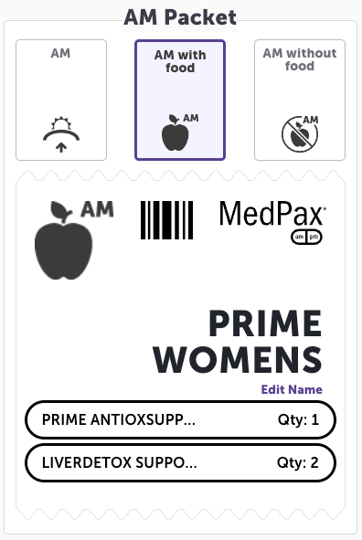 PRIME WOMEN'S PACK