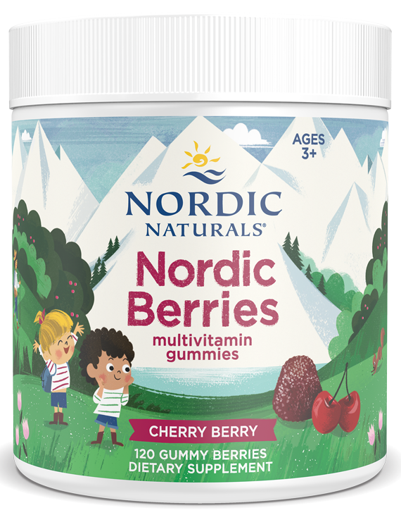 Nordic Berries Cherry Berry 120 Gummy Berries